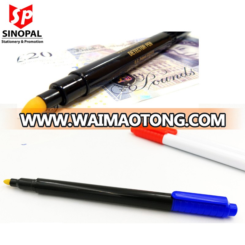 Factory Hot Sell Cheap Cost Customized Counterfeit Money Pen for Universal Banknote